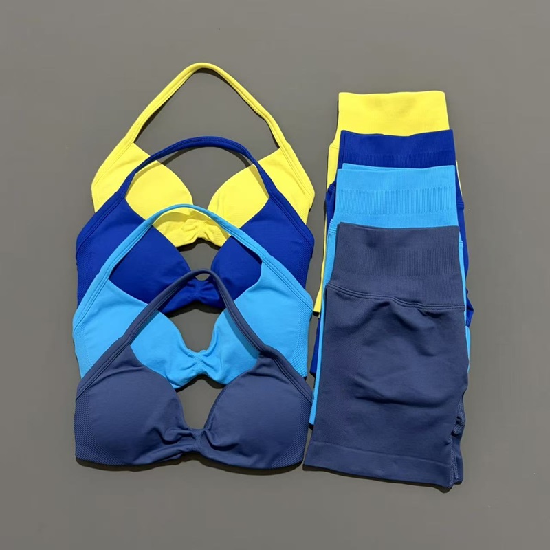Pilates Yoga Wear - 2 Parça HISTELLO Spor Seti Dikişsiz