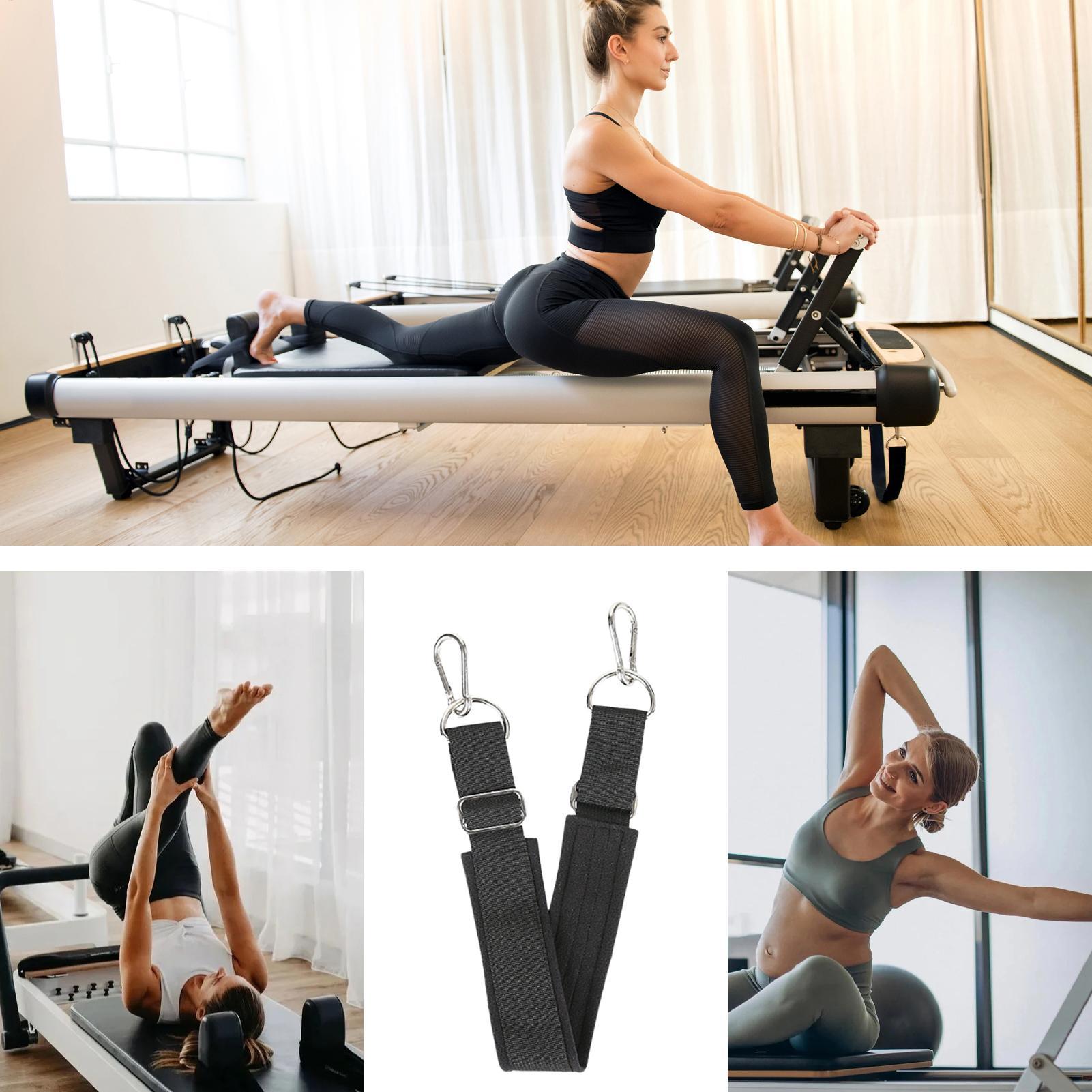 Pilates & Yoga Vertebrasana - Pilates Ayak Kayışı Kalınlaştırılmış Ayarlanabilir Kaymaz