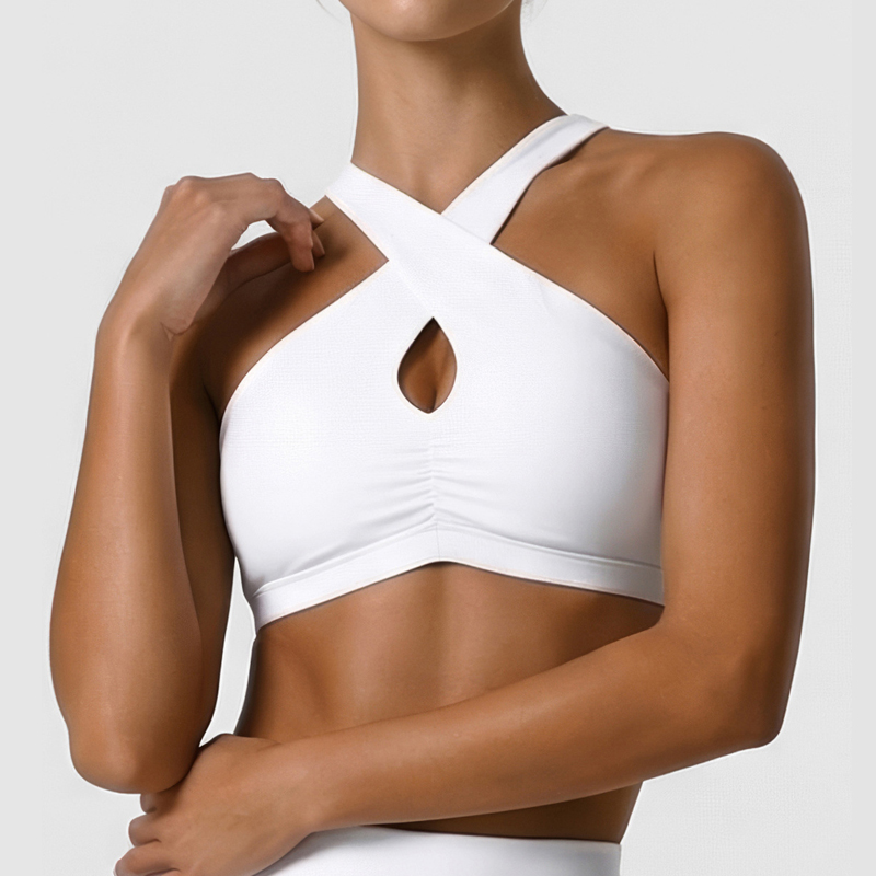 Pilates Yoga Wear - Kadın yumuşak spor iç çamaşırı düz