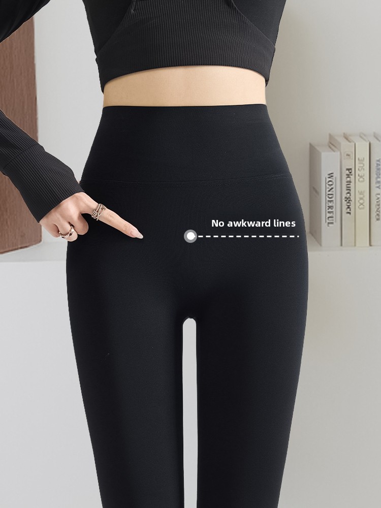 Pilates Yoga Matte - Mat Yüzeyli Yüksek Bel Yoga Pantolonu