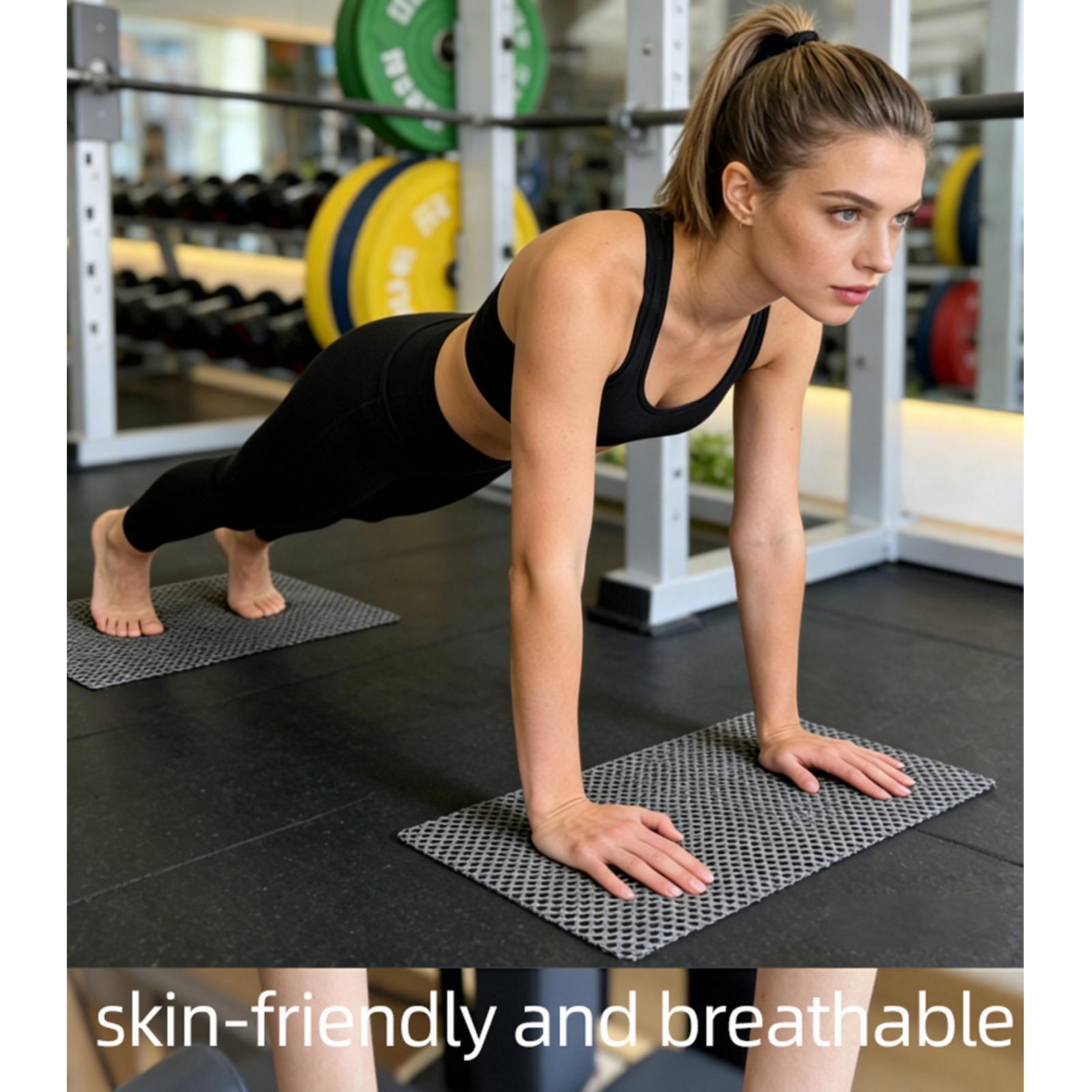 Pilates Yoga Core - 2 adet/takım Pilates kaymaz Mat istikrarlı