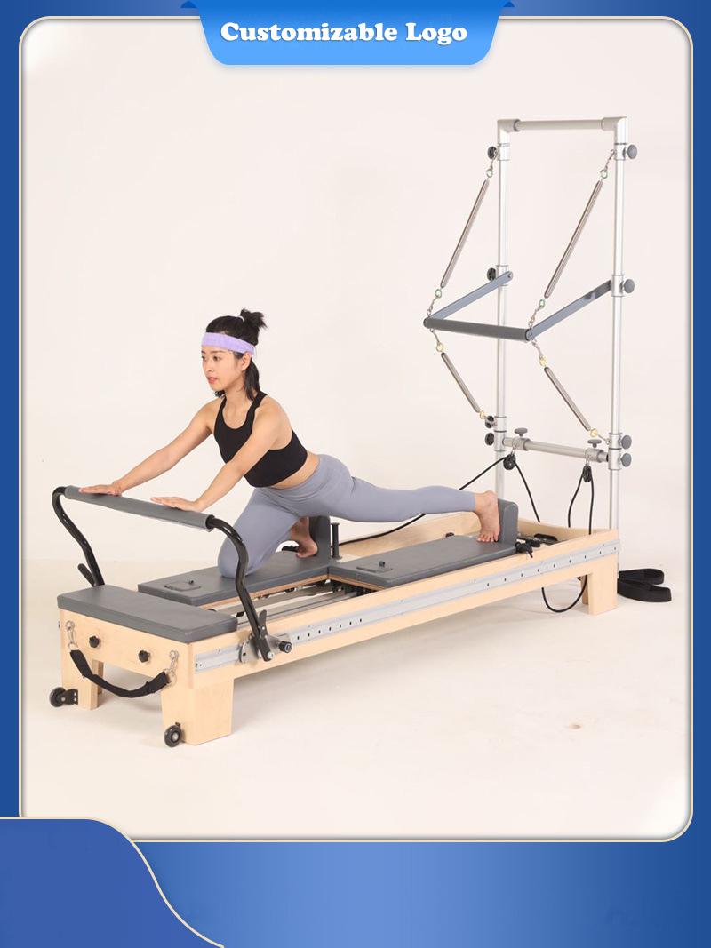 Pilates Yoga Core - Çift Yönlü Kayar Gövde Pilates Yatağı
