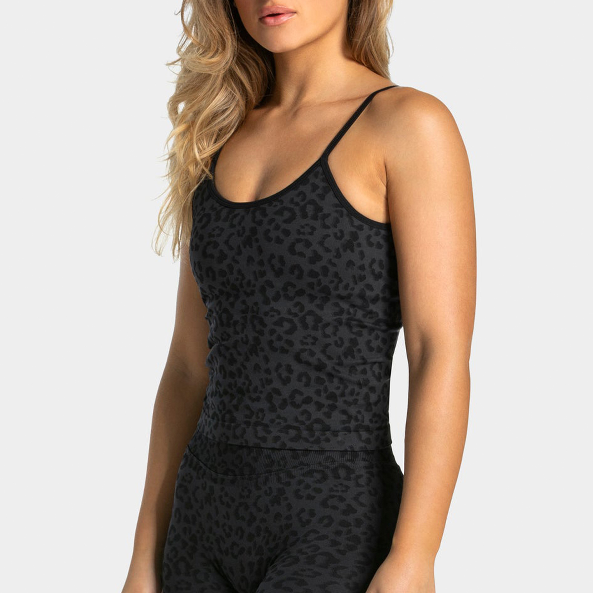Seksi Leopar Baskı Yoga Tank T - Pilates Yoga Wear incelemesi ve fiyatı